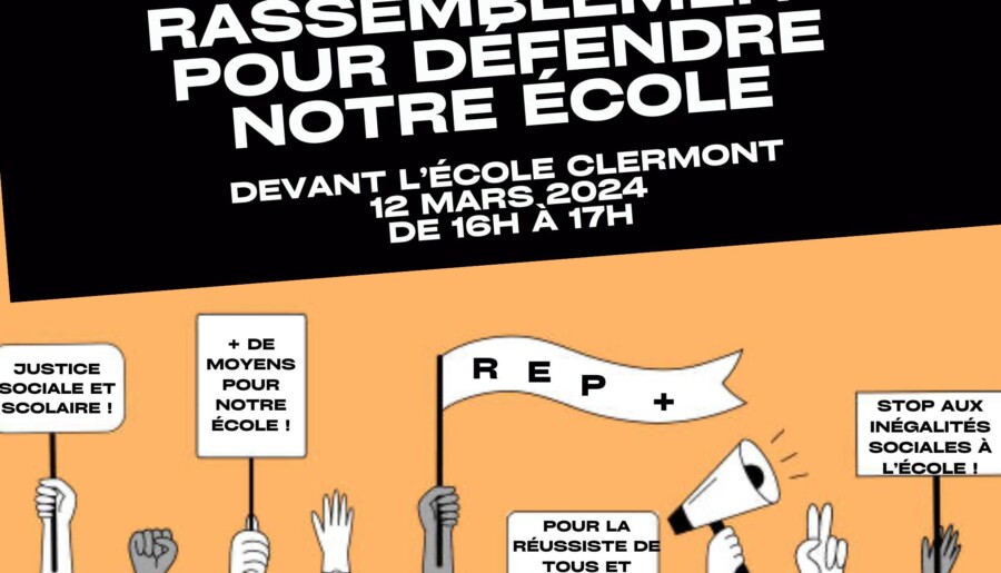 Le Collectif 88% soutien le Collectif de parents d’élèves de l’école Clermont.