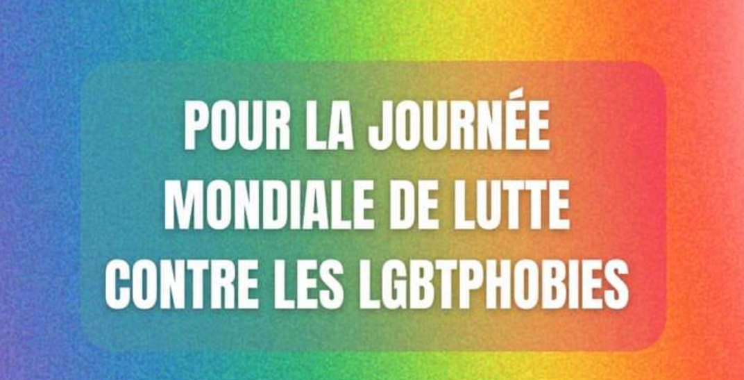 Rassemblement : journée mondiale de lutte contre les LGBTPHOBIES