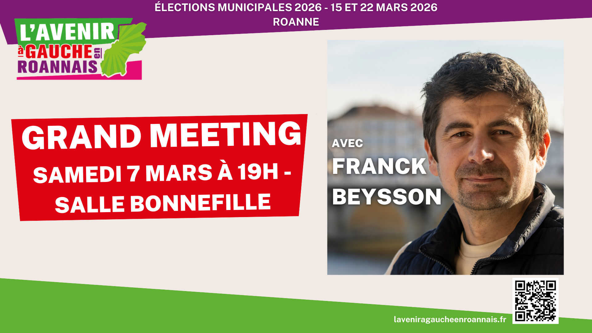 L'avenir à gauche en Roannais